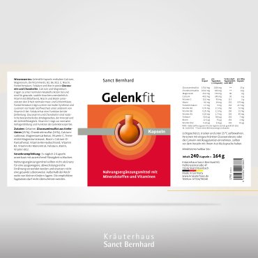 Viên uống bổ xương khớp Sanct Bernhard Gelenkfit, 240 viên Viên uống bổ xương khớp Sanct Bernhard Gelenkfit, 240 viên