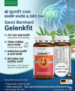 Viên uống bổ xương khớp Sanct Bernhard Gelenkfit, 240 viên