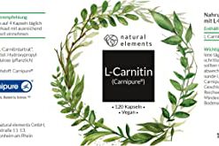Viên uống natural elements L-Carnitine 3000 hỗ trợ giảm cân, đốt mỡ, tăng cơ, 120 viên