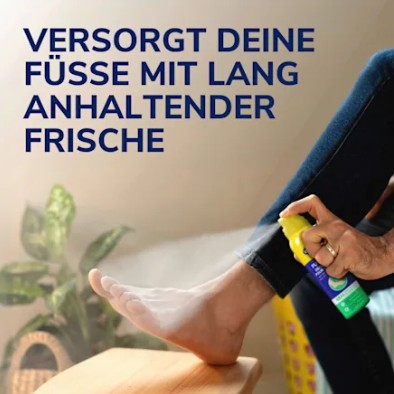 Xịt khử mùi hôi chân Scholl Fuss Deo Fresh Step Extra Frisch, 150 ml Xịt khử mùi hôi chân Scholl Fuss Deo Fresh Step Extra Frisch, 150 ml