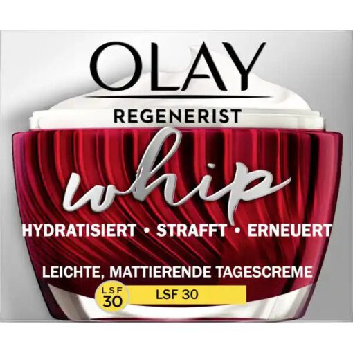 Kem dưỡng da Olay Regenerist Whip Tagescreme LSF 30, 50 ml