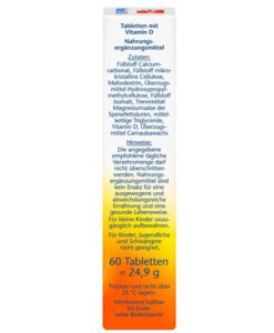 Viên uống Doppelherz Vitamin D3 2000 I.E., 60 viên