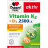 Viên uống Doppelherz Vitamin K2 + D3 2500 I.E., 30 viên