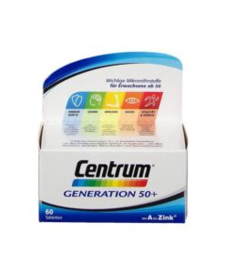 Vitamin tổng hợp Centrum Generation 50+ A bis Zink, 60 viên
