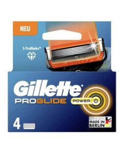 Lưỡi dao cạo râu Gillette ProGlide Power, vỉ 4 chiếc