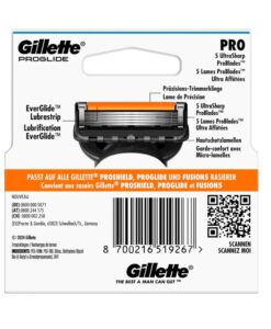 Lưỡi dao cạo râu Gillette ProGlide, vỉ 4 chiếc