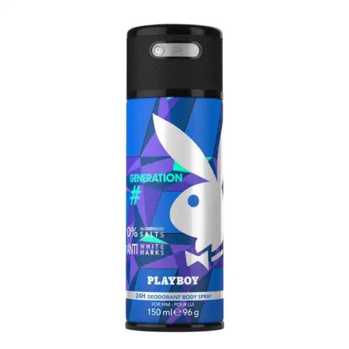 Xịt khử mùi nam Playboy Generation, 150ml