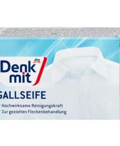 Bánh xà phòng giặt cổ áo Denkmit Gallseife, 100g