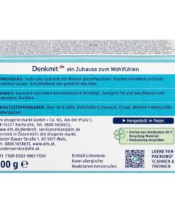 Bánh xà phòng giặt cổ áo Denkmit Gallseife, 100g