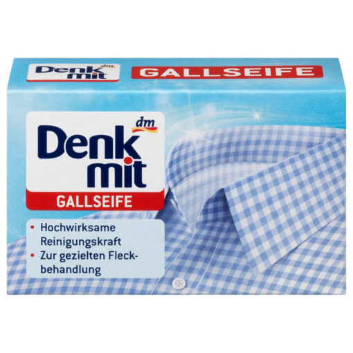 Bánh xà phòng giặt cổ áo Denkmit Gallseife, 100g