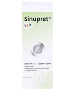 Siro Sinupret Saft thảo dược trị sổ mũi, viêm xoang, 100ml