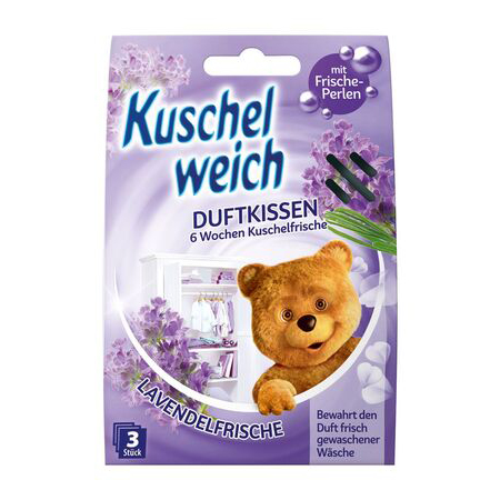 Túi thơm tủ quần áo trẻ em Kuschelweich Duftkissen Lavendelfrische, 3 túi