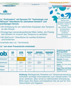 Băng vệ sinh Tampon o.b. Pro Comfort Normal, 64 chiếc