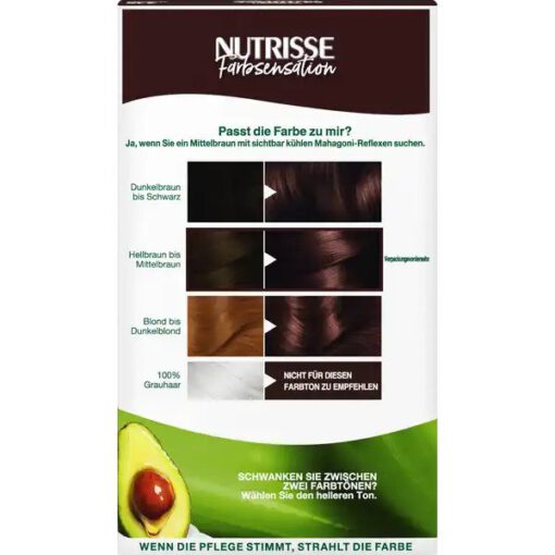 Thuốc nhuộm tóc Garnier Nutrisse 4.15 Tiramisu - màu nâu tiramisu, 1 hộp
