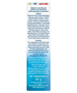 Viên uống bổ sung magie Doppelherz Magnesium 400 + Kalium, 30 viên