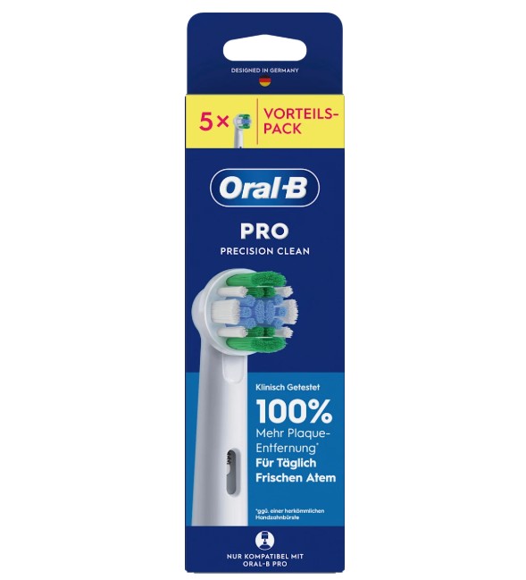 Đầu bàn chải điện Oral-B PRO Precision Clean, 5 chiếc Đầu bàn chải điện Oral-B PRO Precision Clean, 5 chiếc