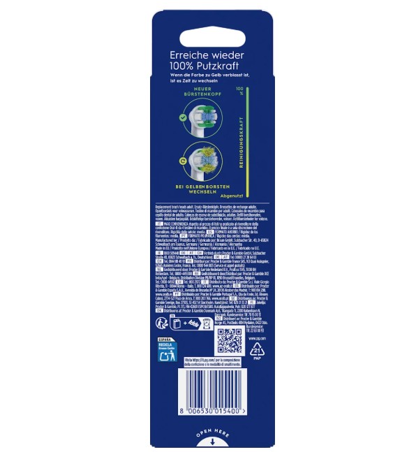 Đầu bàn chải điện Oral-B PRO Precision Clean, 5 chiếc Đầu bàn chải điện Oral-B PRO Precision Clean, 5 chiếc