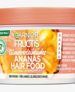 Kem ủ tóc GARNIER Fructis Ananas Hair Food 3in1 Maske, 400ml