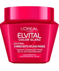 Kem ủ tóc Loreal Paris Elvital Color Glanz Pflege-Maske cho tóc nhuộm, 300ml