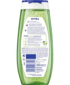 Sữa tắm Nivea Duschgel Lemongrass & Oil hương chanh, 250ml