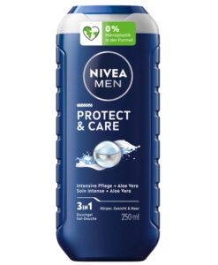 Tắm gội nam NIVEA MEN Protect & Care, 250 ml