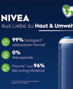 Tắm gội nam NIVEA MEN Protect & Care, 250 ml