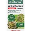 Viên uống bổ gan mật altapharma Artischocken Kapseln, mát gan, thải độc, hỗ trợ tiêu hóa, 100 viên