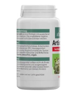 Viên uống bổ gan mật altapharma Artischocken Kapseln, mát gan, thải độc, hỗ trợ tiêu hóa, 100 viên