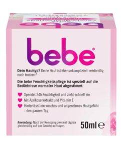 Kem dưỡng da bebe Feuchtigkeits Pflege cho da thường, 50ml