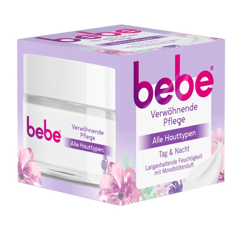 Kem dưỡng da bebe Tag & Nacht Pflege cho mọi loại da, 50ml Kem dưỡng da bebe Tag & Nacht Pflege cho mọi loại da, 50ml