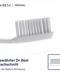Bàn chải đánh răng Dr.Best Classic Original (vỉ lớn 2+1), 3 chiếc