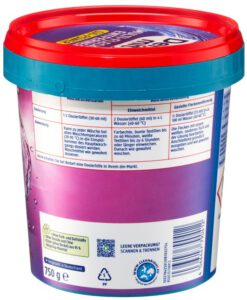 Bột tẩy vết bẩn quần áo màu Denkmit Oxi Power Multi-Flecken-Entferner, 750g