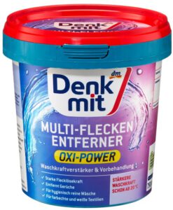 Bột tẩy vết bẩn quần áo màu Denkmit Oxi Power Multi-Flecken-Entferner, 750g