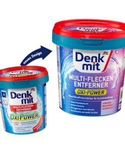 Bột tẩy vết bẩn quần áo màu Denkmit Oxi Power Multi-Flecken-Entferner, 750g