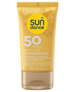Kem chống nắng SUNDANCE Anti Age Sonnenfluid LSF 50 chống lão hóa, 50ml