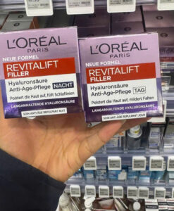 Kem dưỡng da Loreal Revitalift Filler NACHT chống lão hóa, giảm nhăn ban đêm, 50ml