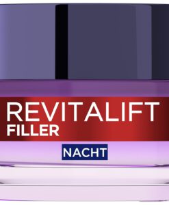 Kem dưỡng da Loreal Revitalift Filler NACHT chống lão hóa, giảm nhăn ban đêm, 50ml