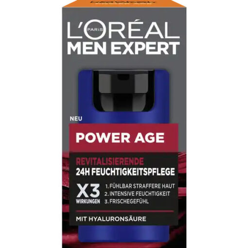 Kem dưỡng da nam Loreal Men Expert Power Age X3 chống lão hoá, 50ml