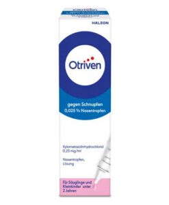 Thuốc nhỏ mũi Otriven 0,025% Nasentropfen cho trẻ sơ sinh từ 0-2 tuổi, 10ml