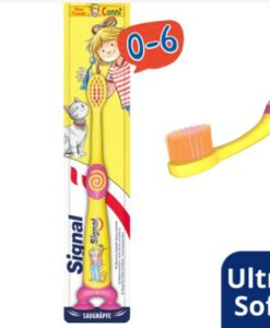 Bàn chải đánh răng Signal Ultra Soft cho bé từ 0-6 tuổi, 1 chiếc