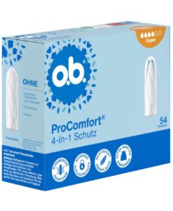 Băng vệ sinh Tampon o.b. ProComfort Super, 54 chiếc