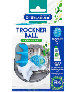Bóng giặt Dr. Beckmann Trockner-Ball chống nhăn quần áo + nước xả vải, 1 hộp
