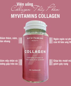 Viên uống Myvitamins Collagen làm đẹp da, chống lão hóa, 90 viên