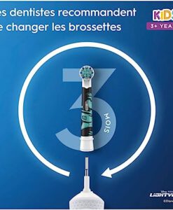 Bàn chải điện trẻ em Oral-B KIDS Lightyear cho bé trai, 1 chiếc