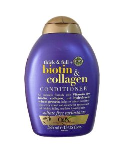 Cặp dầu gội xả OGX Thick & Full + Biotin & Collagen làm dày tóc, ngăn rụng tóc, 2x385ml