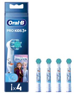 Đầu bàn chải điện Oral-B KIDS Frozen cho trẻ em, 4 chiếc