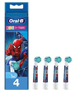 Đầu bàn chải điện Oral-B KIDS Spiderman cho trẻ em, 4 chiếc