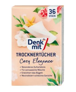Giấy thơm Denkmit Trocknertücher Cosy Elegance, 36 tờ
