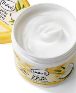 Kem dưỡng thể Balea Bodycreme Vanille & Cocos chiết xuất vani và dừa, 500ml