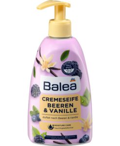Nước rửa tay Balea Cremeseife Beeren & Vanille chiết xuất vani và berries, 500 ml